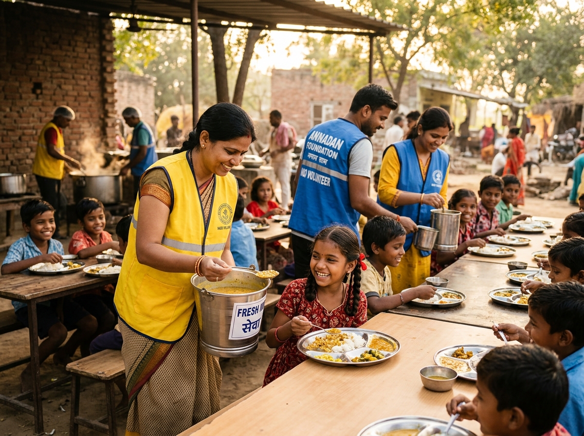 Shelter Meal Distribution Reel